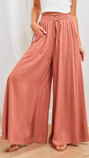 Women's Comfy Lounge Wide Leg Pants With Pockets - SELFTRITSS   