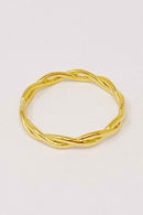 Dainty Twisted Rope Ring - SELFTRITSS   