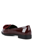 BOWBERRY BOW-TIE PATENT LOAFERS - SELFTRITSS