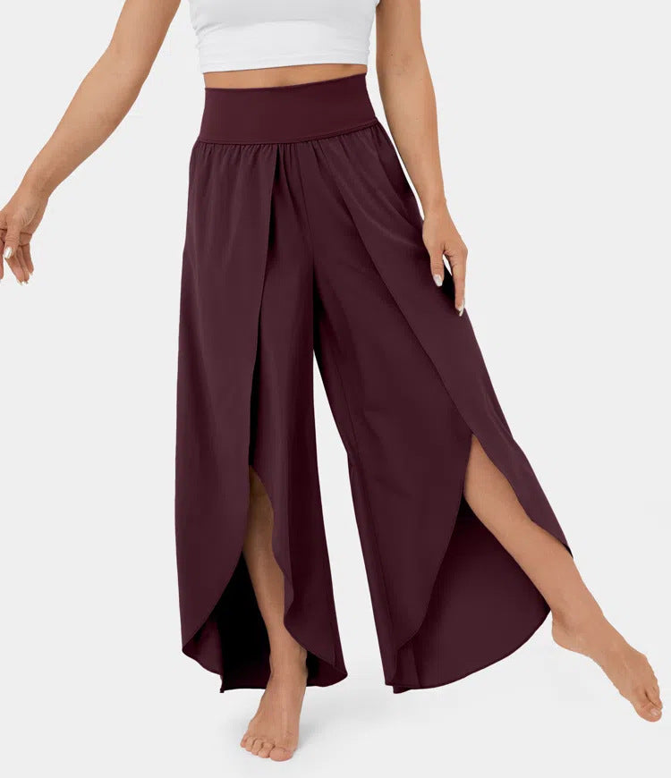 Loose Split Yoga Summer Pants - SELFTRITSS