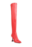 Brandy Over The Knee High Heeled Boots - SELFTRITSS