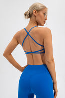 Crisscross Spaghetti Strap Active Cami - SELFTRITSS   