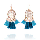 Tassel Earrings Dreamcatcher Sequin Earrings - SELFTRITSS