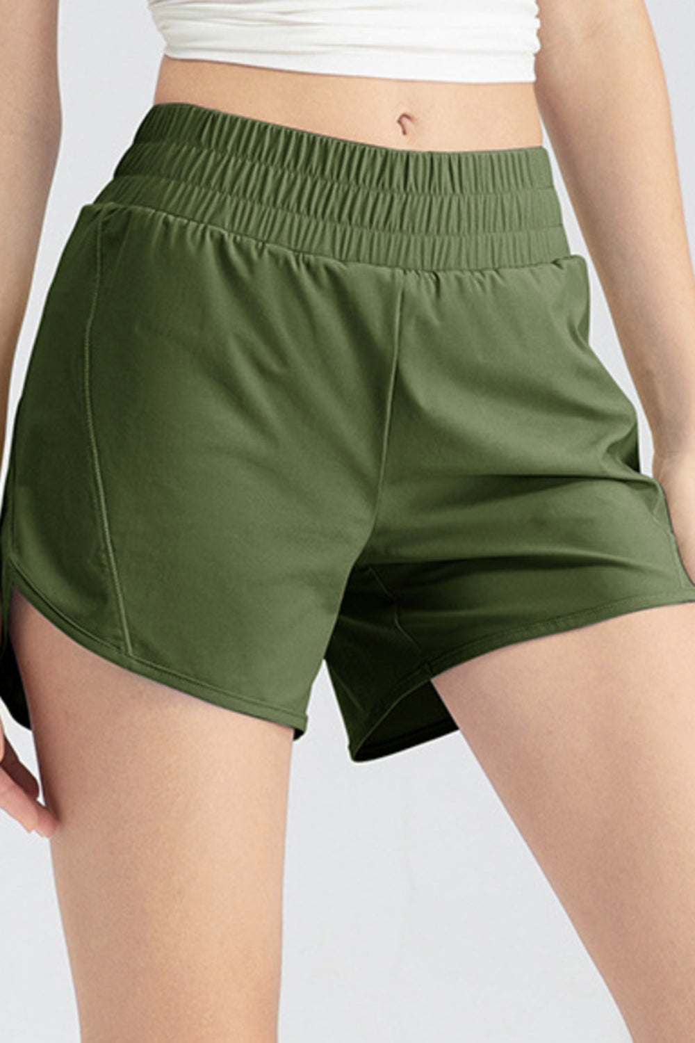Elastic Waist Active Shorts - SELFTRITSS