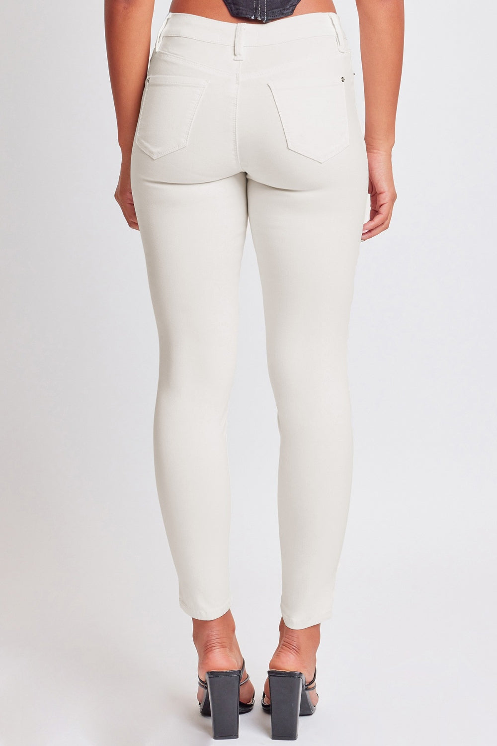 YMI Jeanswear Hyperstretch Mid-Rise Skinny Jeans - SELFTRITSS