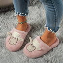 Sheep Round Toe Slippers - SELFTRITSS   