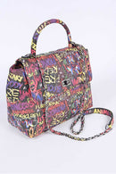 Graffiti Convertible Shoulder Bag - SELFTRITSS   