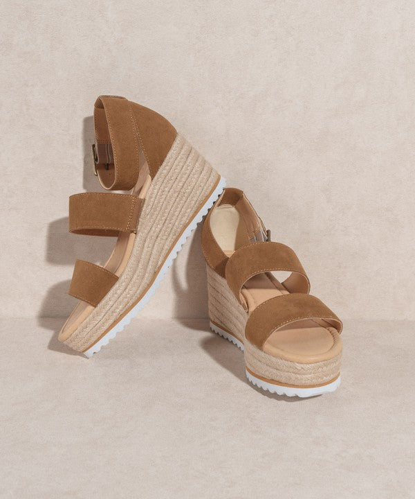 Double Strap Wedge Heel - SELFTRITSS