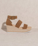 Double Strap Wedge Heel - SELFTRITSS