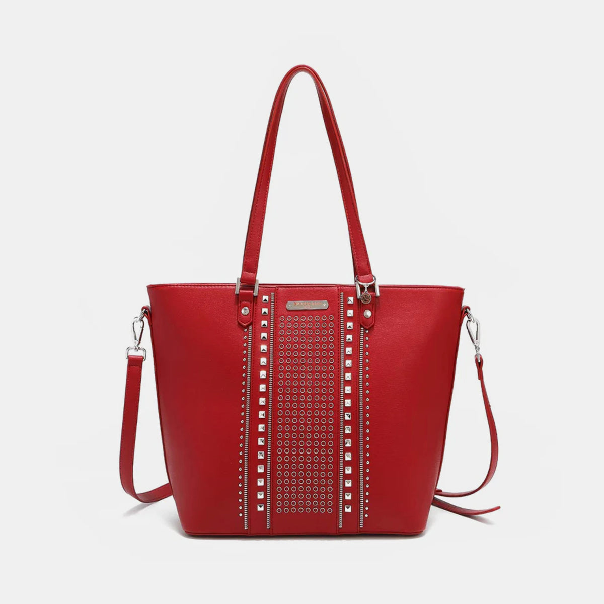 Nicole Lee USA Studded Decor Tote Bag - SELFTRITSS