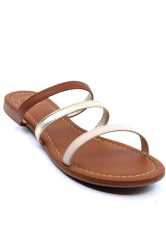 Three Strap Sandals