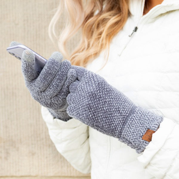 Chenille Touch Gloves - SELFTRITSS   