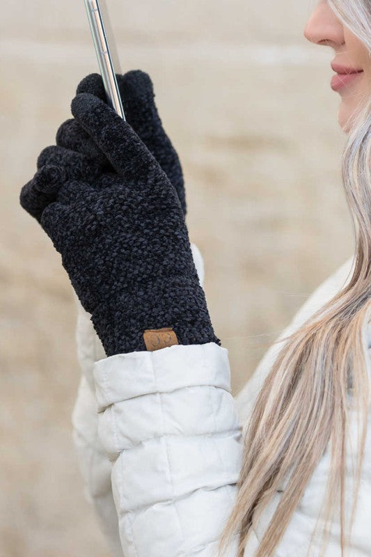 Chenille Touch Gloves - SELFTRITSS   