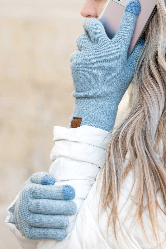 CC Cashmere Blend Touch Gloves - SELFTRITSS   