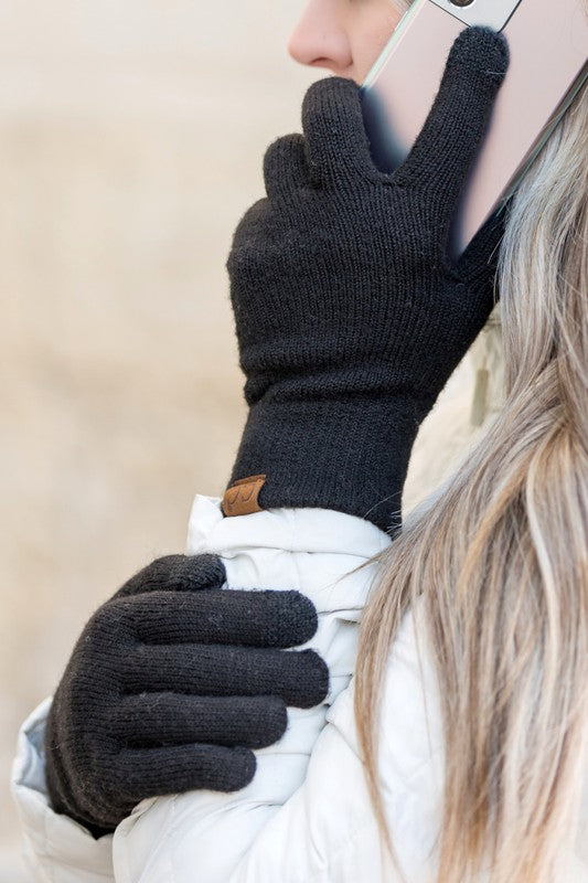 CC Cashmere Blend Touch Gloves - SELFTRITSS   