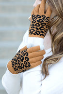 Leopard Stretch Touch Gloves - SELFTRITSS   