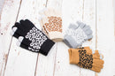 Leopard Stretch Touch Gloves - SELFTRITSS   