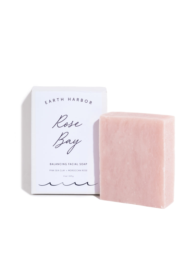 Facial Soap: Pink Sea Clay + Rose - SELFTRITSS