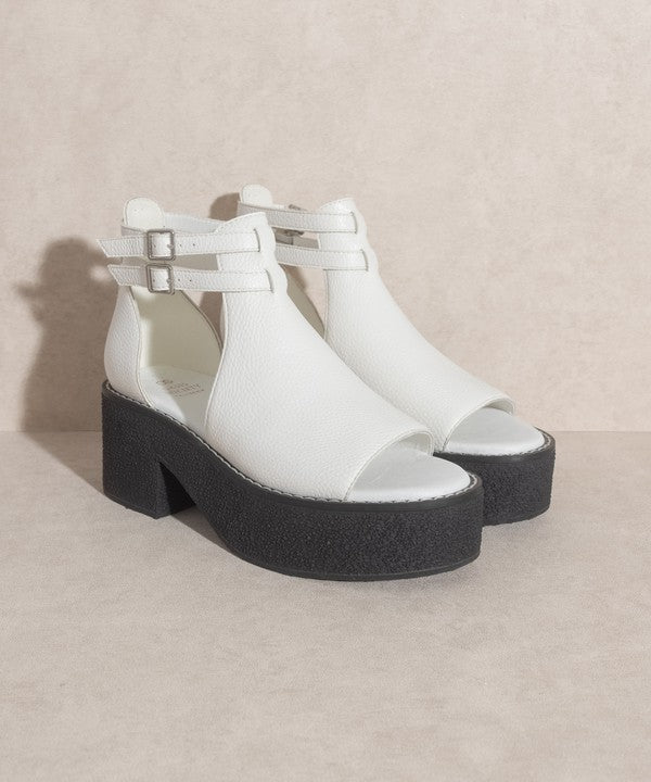 OASIS SOCIETY Elizabeth - Platform Strapped Sandal - SELFTRITSS   