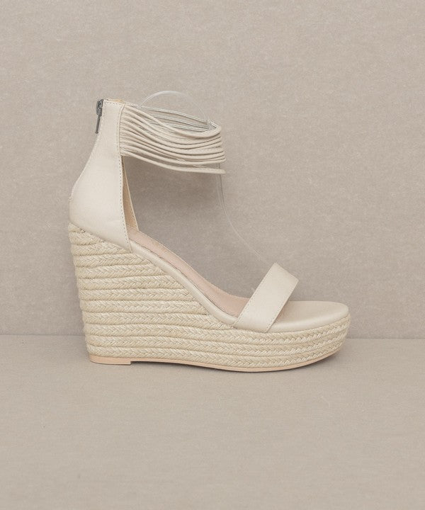 Oasis Society Rosalie - Layered Ankle Wedge - SELFTRITSS