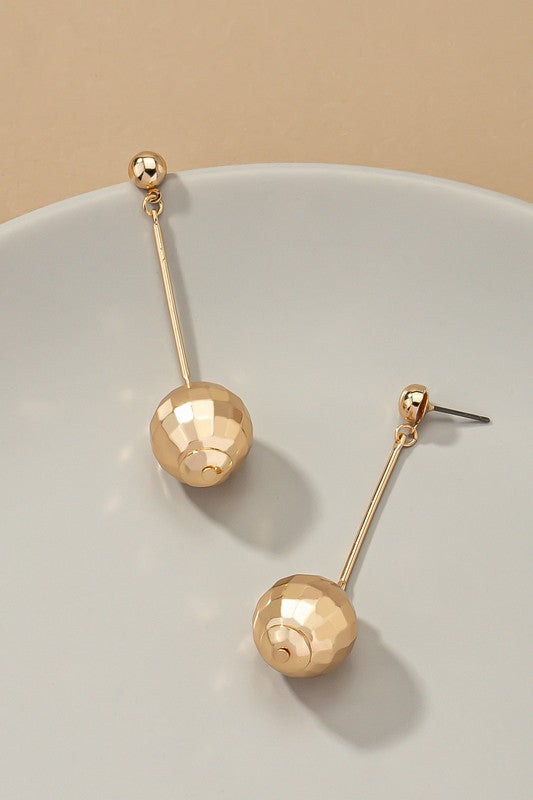 Disco ball drop earrings - SELFTRITSS   