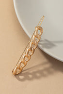 High polish curb chain hair clip - SELFTRITSS   