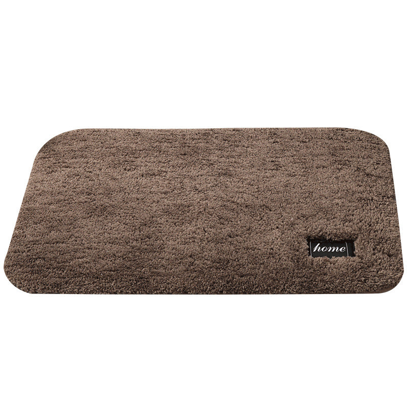 Bathroom absorbent thickened floor mat