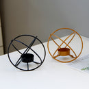 Metal Wrought Iron Candle Holder Creative Spherical Candle Holder - SELFTRITSS