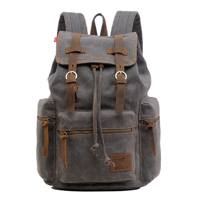 men's backpack vintage canvas backpack - SELFTRITSS   