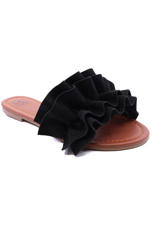 Ruffle Sandal - SELFTRITSS   