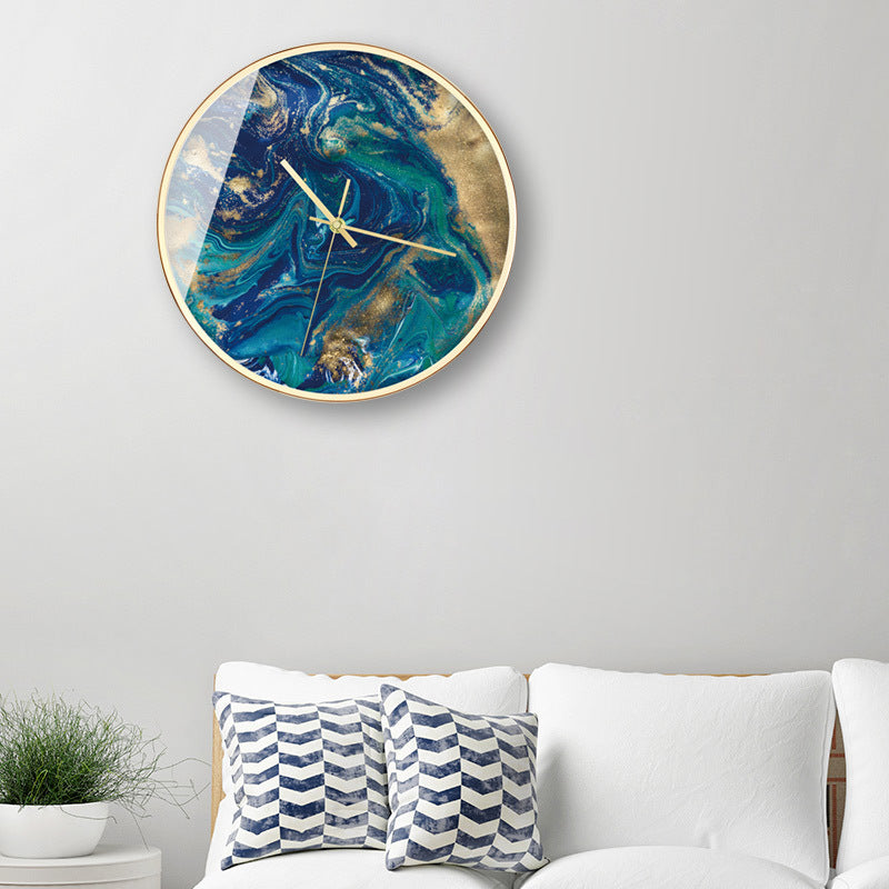 Large modern wall clock-14"