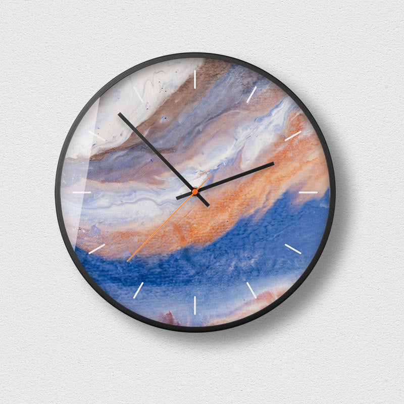 Large modern wall clock-14" - SELFTRITSS   