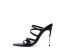 NEW AFFAIR Croc Metal High Heeled Sandals - SELFTRITSS   