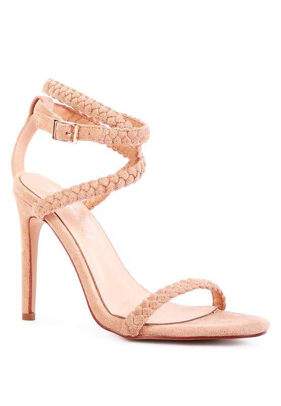 SHERRI SUEDE STILETTO SLING-BACK SANDAL - SELFTRITSS   