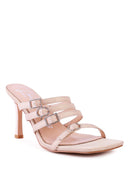 NYLE PLATFORM HEELED SANDALS - SELFTRITSS   