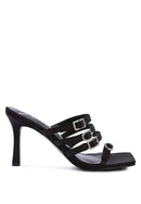 NYLE PLATFORM HEELED SANDALS - SELFTRITSS   