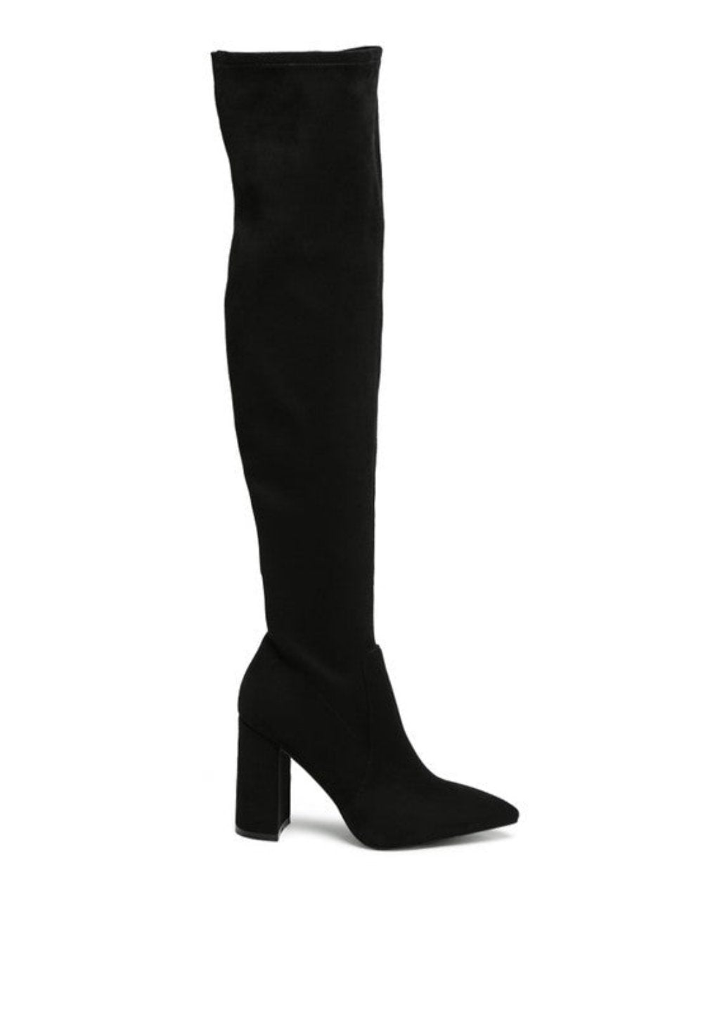 Suede Over-the-Knee Boot