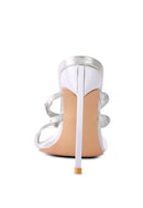 TICKLE ME HIGH HEELED TOE RING SANDALS - SELFTRITSS