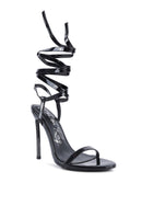 SMACKER STILETTO LACE UP SANDAL - SELFTRITSS