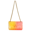 Quilt Embossed Multi Color Jelly Shoulder Bag - SELFTRITSS   