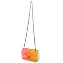 Quilt Embossed Multi Color Jelly Shoulder Bag - SELFTRITSS   