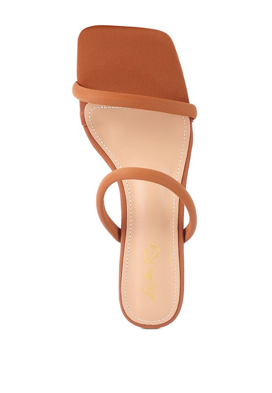 Downtown Experiment Heel Slide Sandals - SELFTRITSS