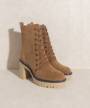 OASIS SOCIETY Jenna - Platform Military Boots - SELFTRITSS   