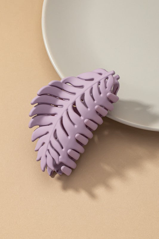 Feather shape hair claw clip - SELFTRITSS   