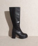 Oasis Society Juniper - Platform Knee-High Boots - SELFTRITSS   