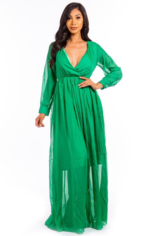 Green Maxi Dress