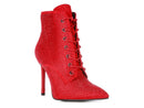 HEAD ON Faux Suede Diamante Ankle Boots - SELFTRITSS