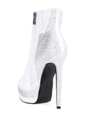 ENCANTO Diamante Set High Heeled Ankle Boot - SELFTRITSS   