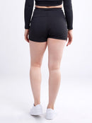 High-Waisted Athletic Shorts with Side Pockets - SELFTRITSS   