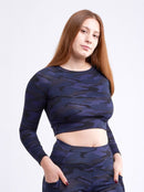 Long-Sleeve Crop Top - SELFTRITSS